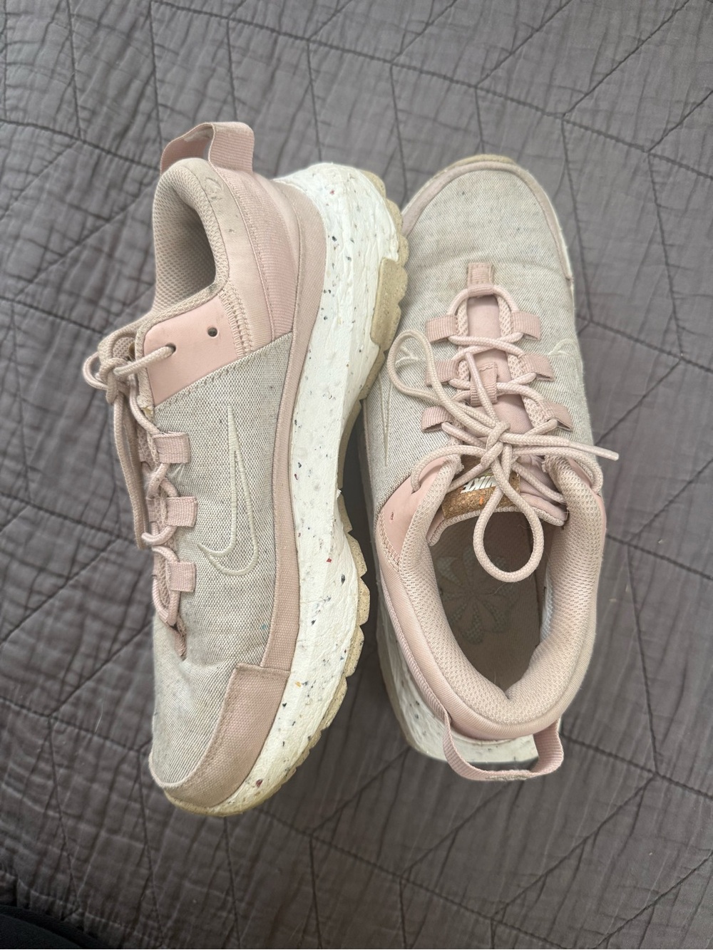 Nike Crater Remixa Pink Running Walking Shoes DA1468-600 Women’s size 7